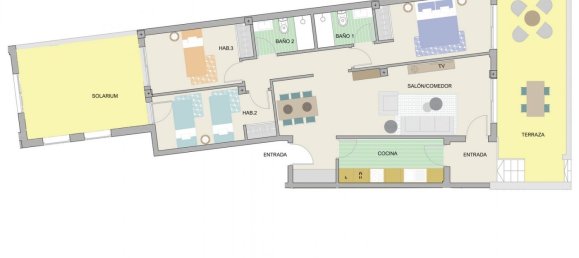 3 Schlafzimmer Wohnung in San Pedro del Pinatar, Spain, Nr. 7121 17