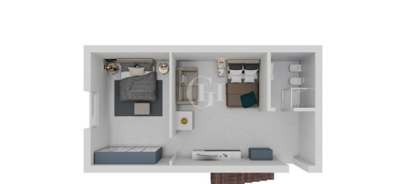 3 rooms Apartment in Verona, Italy No. 11613 30