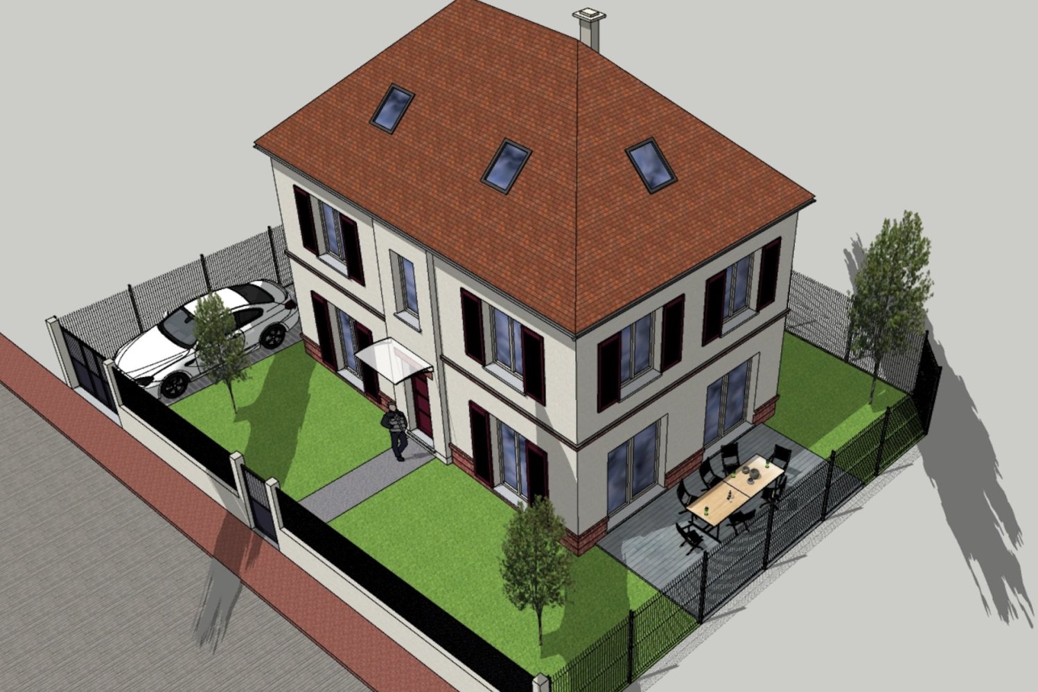  قطعة أرض في Rueil-Malmaison, France رقم 182284