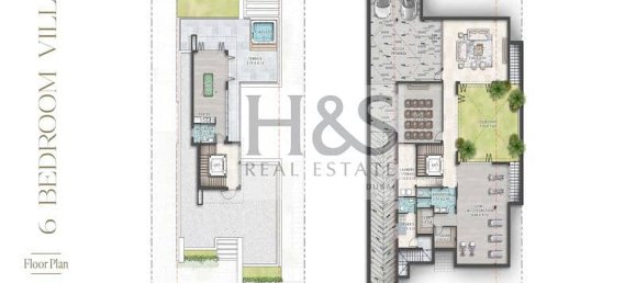 6 غرف نوم فيلا في داماك هيلز (أكويا باي داماك), UAE رقم 25106 15