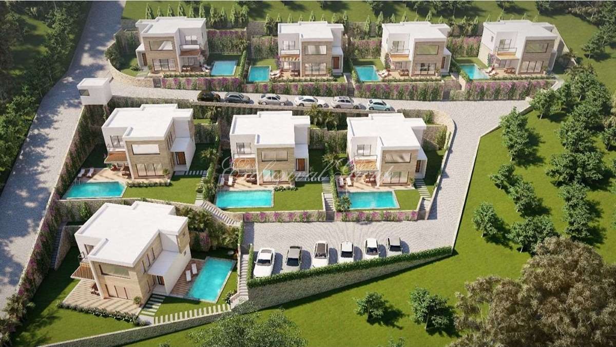 Villa 3+1 in Bodrum, Turkey, Nr. 29014