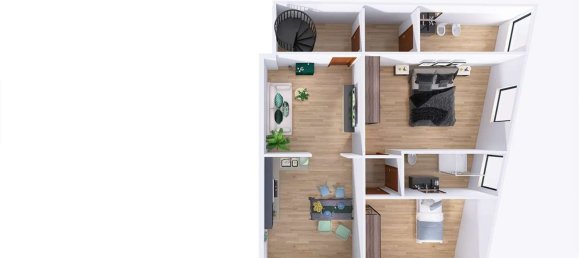 Дом с 3 комнатами в Кальяри, Италия № 276033 8