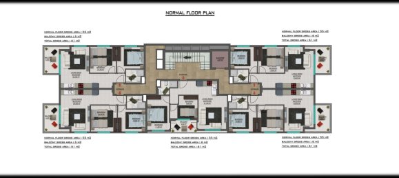 1000 bedrooms Apartment in Alanya, Turkey No. 10874 21