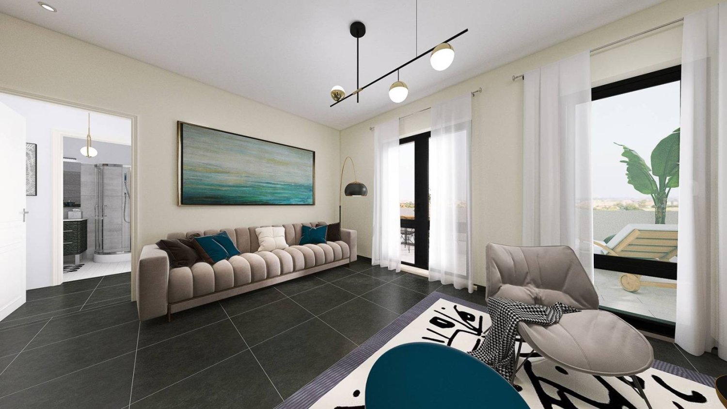 Пентхаус с 1 спальней в Сесто Сан Джованни, Италия № 52813