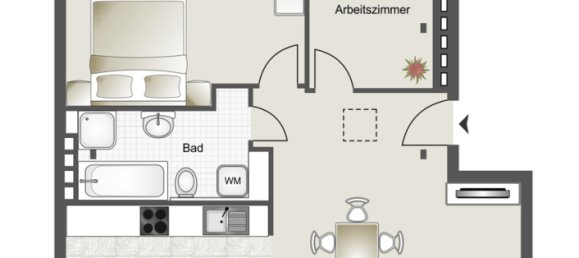 2 bedrooms Apartment in Mariendorf, Germany No. 14447 19