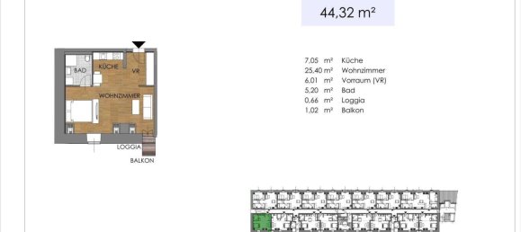 Apartamento de 3 habitaciónes en Bruck an der Leitha, Austria No. 193137 46