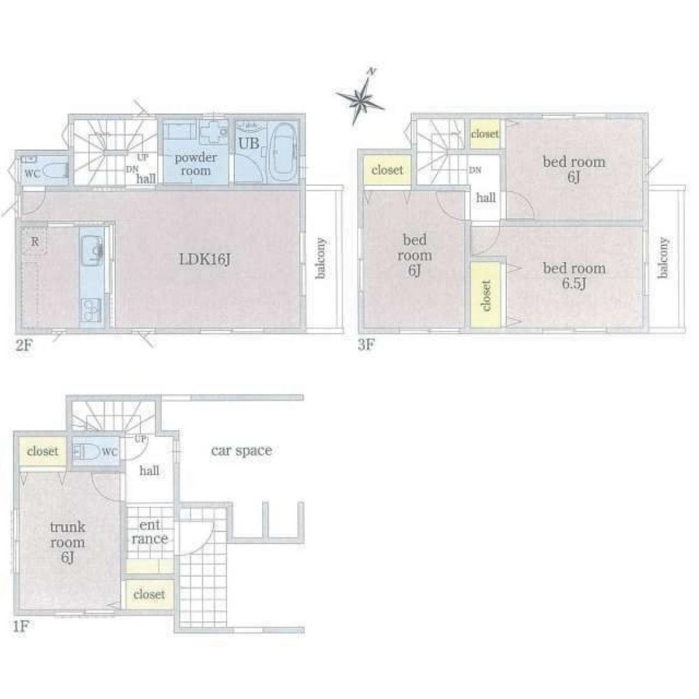 Дом с 3 спальнями в Сайтама, Япония № 6757