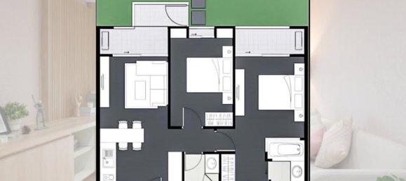 2 chambres Condo à Khlong Toei, Thailand No. 58209 18