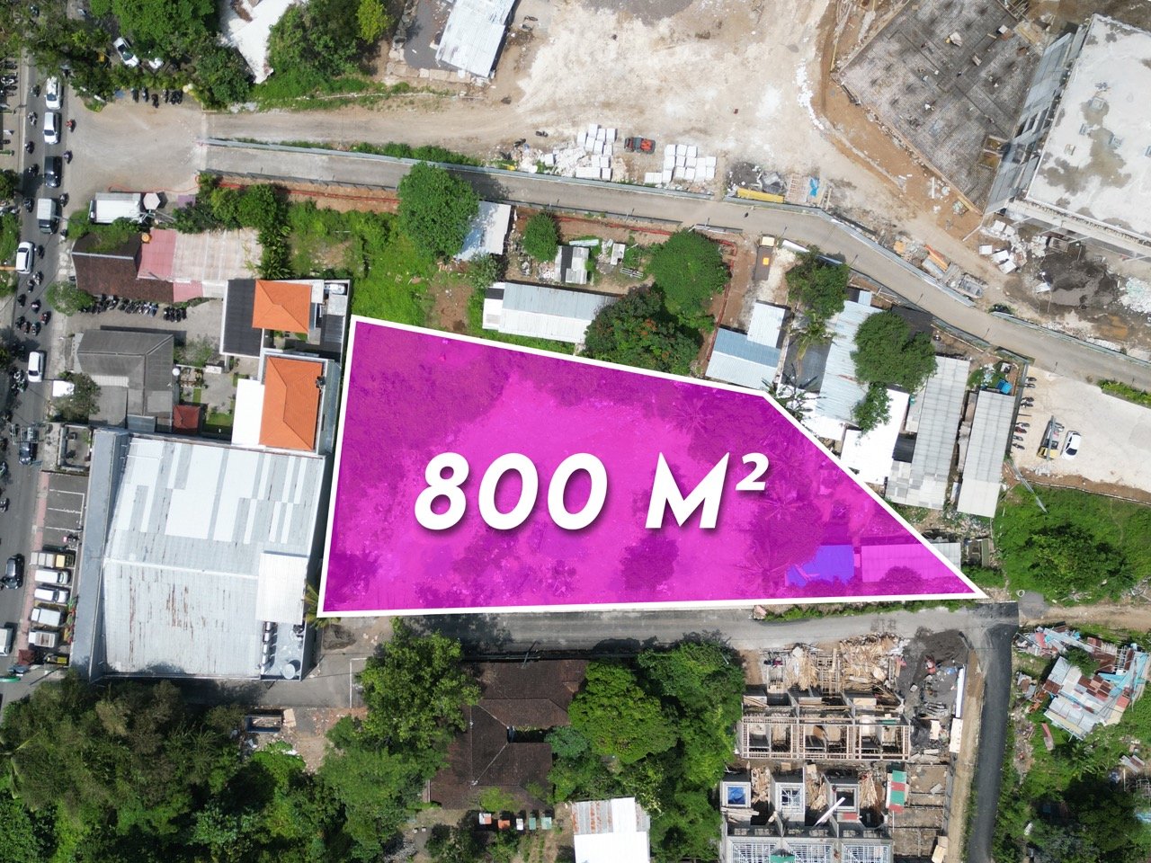 800m² Land for sale in Ubud, Gianyar, Bali, Indonesia № 61717