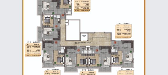 Apartment 1+1 in Alanya, Turkey No. 13346 28