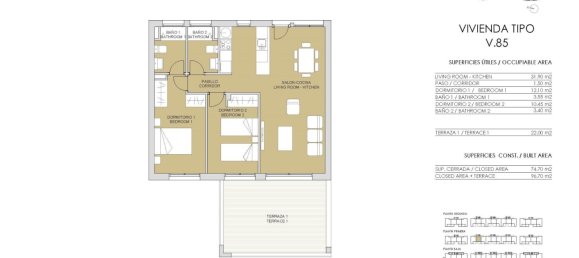 2 bedrooms Apartment in Pilar de la Horadada, Spain No. 11482 21