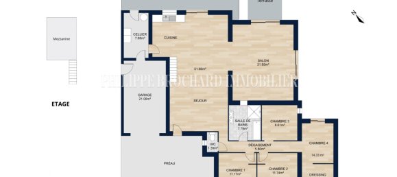 3 Schlafzimmer Haus in Le Poire-sur-Vie, France, Nr. 102165 2