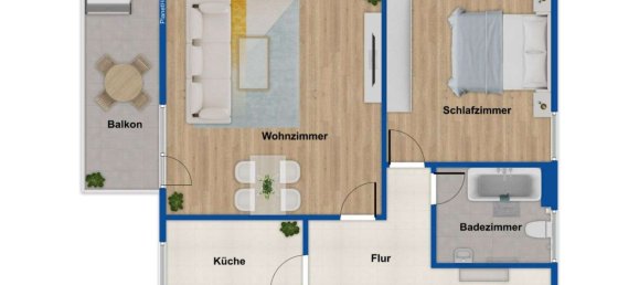 2 rooms Apartment in Munster, Germany No. 228830 11