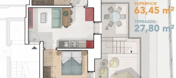 3 rooms Apartment in Varazze, Italy No. 222077 24