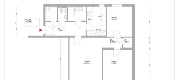 3 rooms Apartment in Modling, Austria No. 216901 16