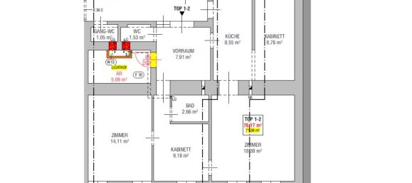 Apartamento de 4 divisões em Leopoldstadt, Austria N.º 197092 19