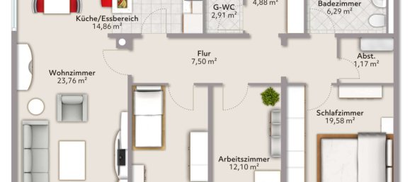 3 Schlafzimmer Wohnung in Freising, Germany, Nr. 95199 6