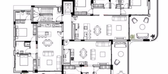 3 Schlafzimmer Wohnung in Germasogeia, Zypern, Nr. 15958 12
