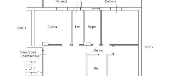 4 rooms Apartment in Mascali, Italy No. 256038 15