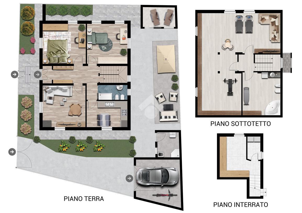 4-salle Villa à Presezzo, Italy No. 2457