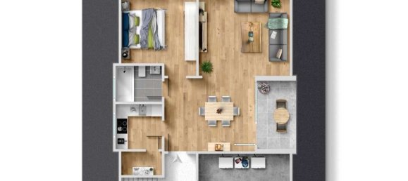 4 غرف نوم تاون هاوس في Delmenhorst, Germany رقم 106348 14