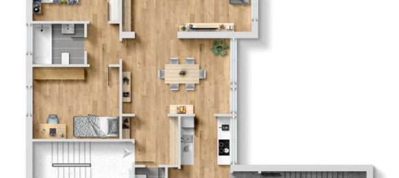 4 غرف نوم تاون هاوس في Delmenhorst, Germany رقم 106348 13