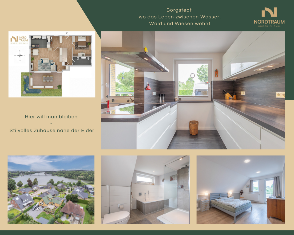 2 غرف نوم منزل في Rendsburg-Eckernforde, Germany رقم 232304