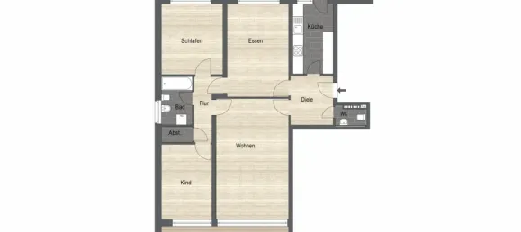 3 Schlafzimmer Wohnung in Düsseldorf, Germany, Nr. 264139 11