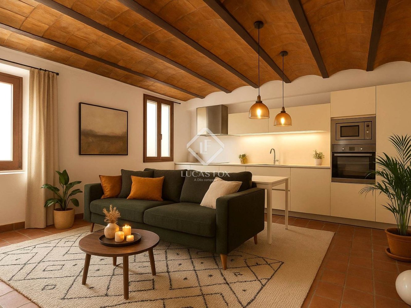 2 غرف نوم منزل في Sant Just Desvern, Spain رقم 200476