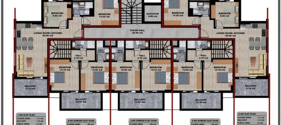 2 rooms Apartment in Tosmur, Turkey No. 10013 18