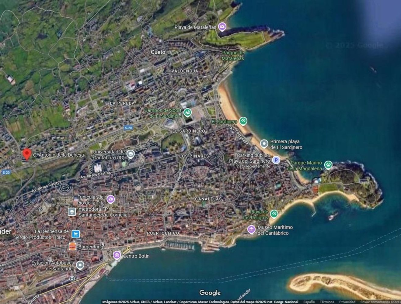 2 Schlafzimmer Wohnung in Santander, Spain, Nr. 153412