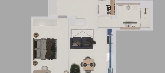 2-Zimmer Wohnung in Bologna, Italy, Nr. 15818 4