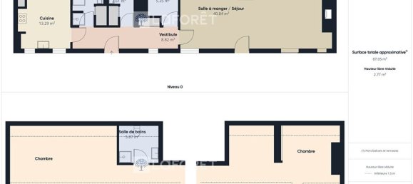 2 غرف نوم منزل في Plozevet, France رقم 274330 5