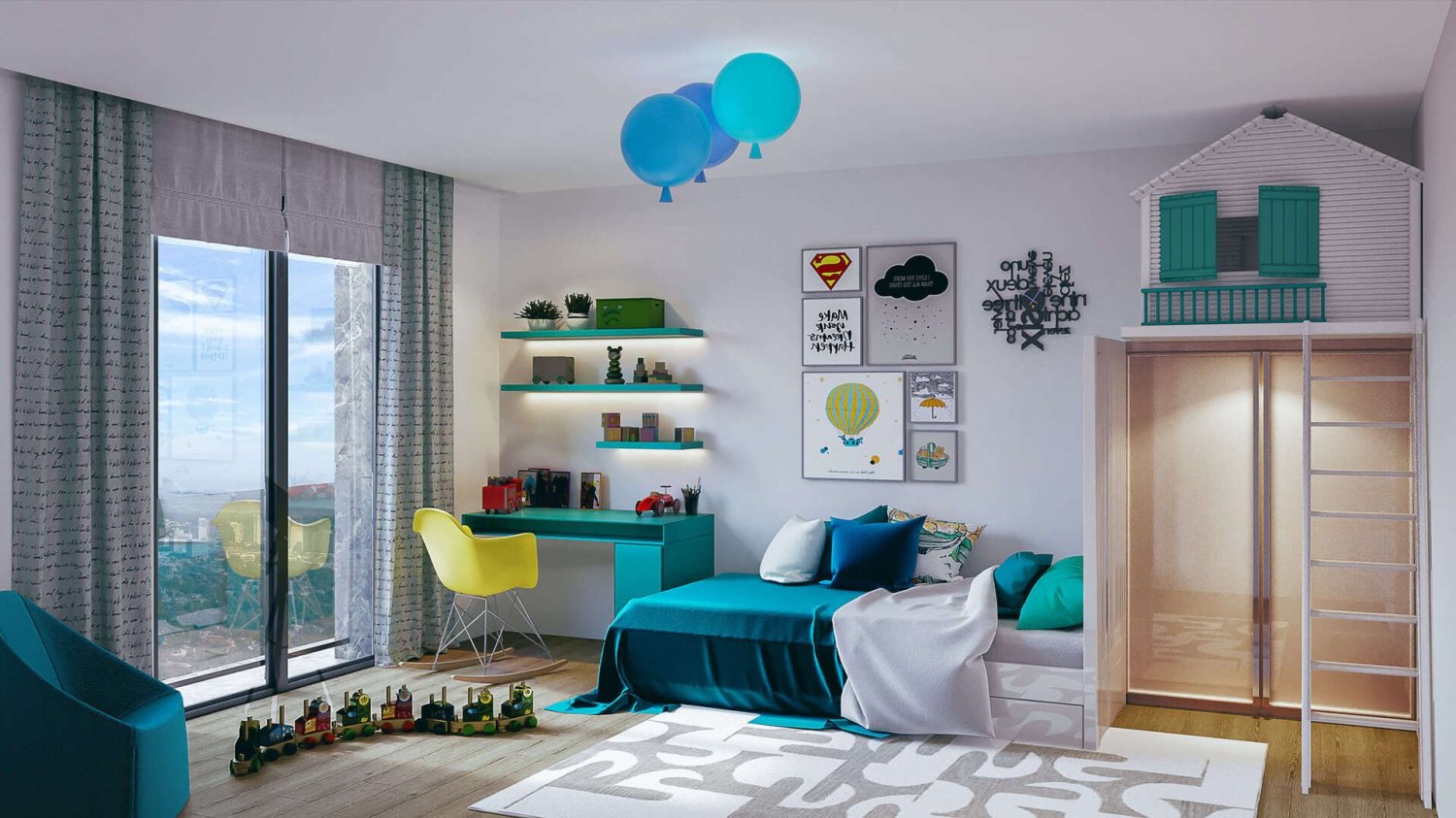 Apartment 3+1 in Basakport Basaksehir, Basaksehir, Turkey No. 37290