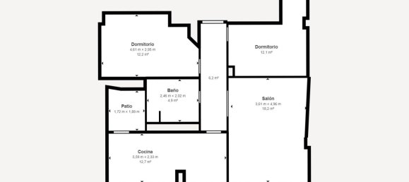 2 chambres Appartement à Ciutat Vella, Spain No. 171821 54