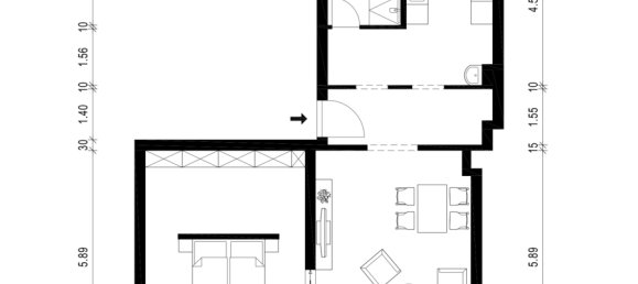 2 rooms Apartment in Kreuzberg, Germany No. 106678 2