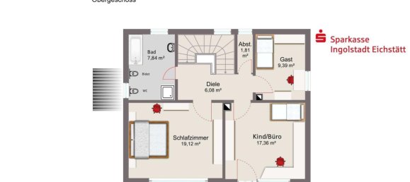 3 Schlafzimmer Haus in Ingolstadt, Germany, Nr. 360331 19