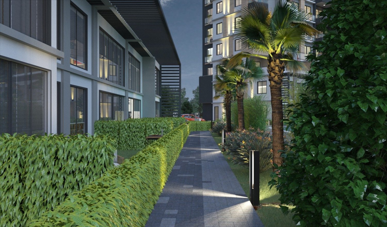 Apartamento 1+1 em Mersin, Turkey N.º 33692