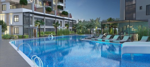 Wohnung 1+1 in Mersin, Turkey, Nr. 33692 8