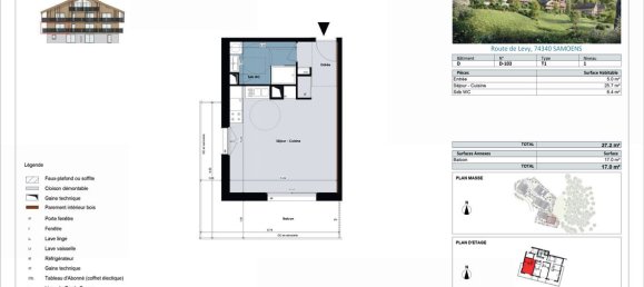 Studio in Samoens, France No. 287535 3