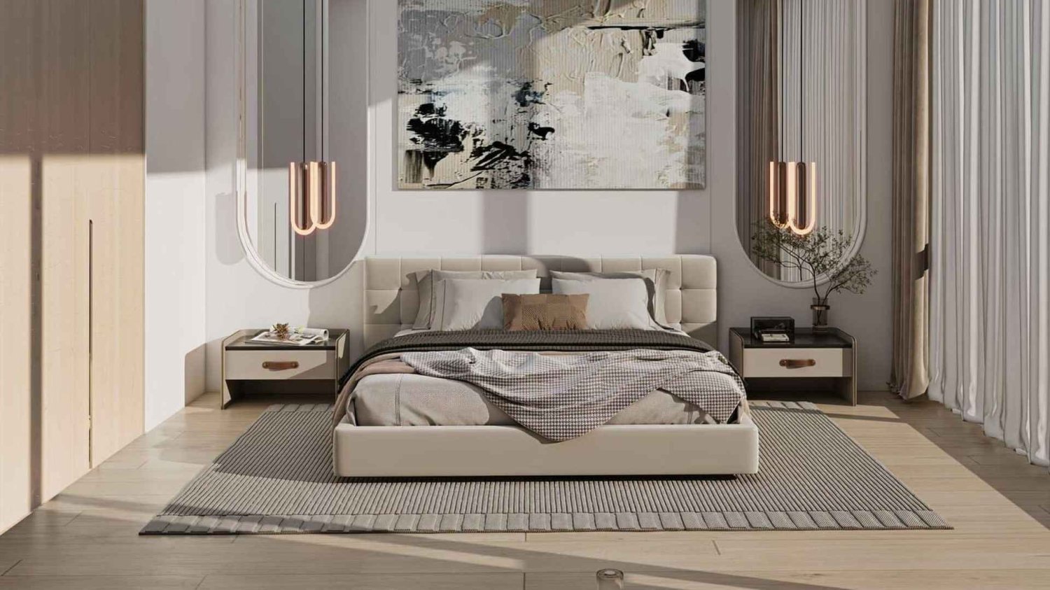 Квартира с 2 спальнями в ONE BY BINGHATTI, Бизнес-Бэй, ОАЭ № 62740