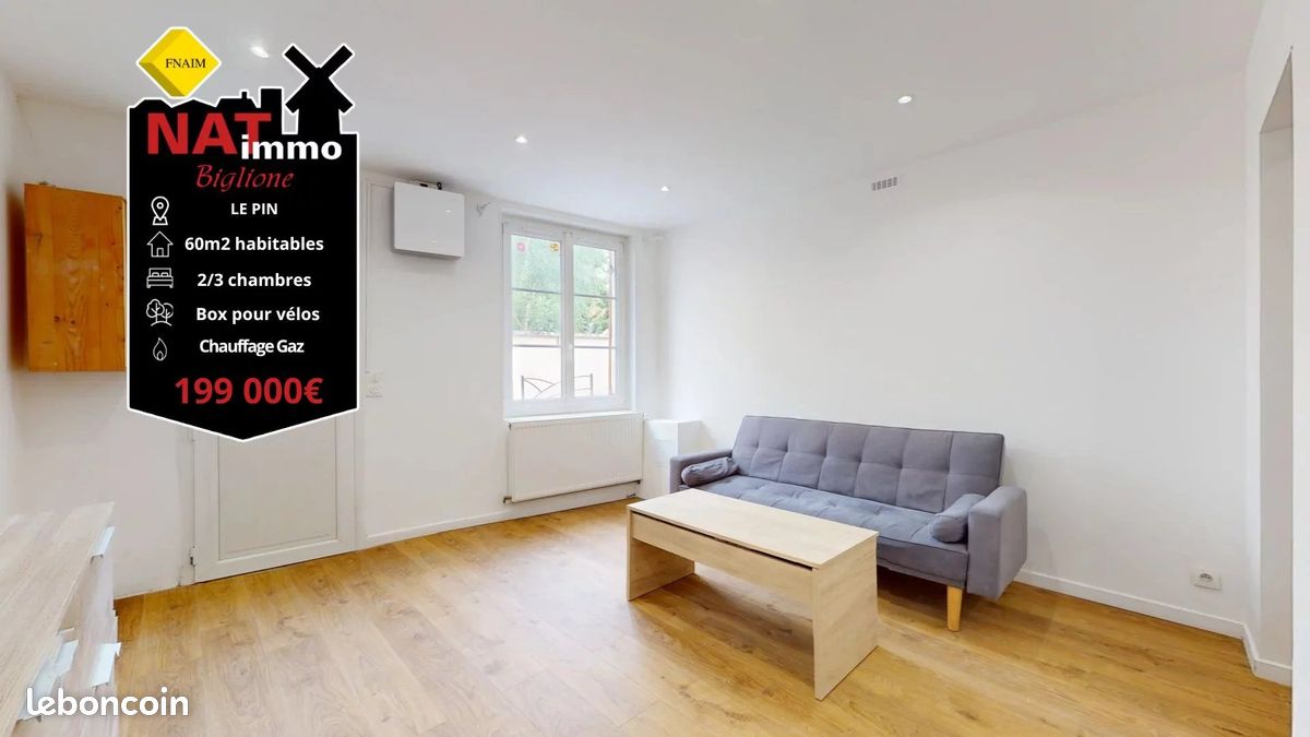 2 bedrooms Townhouse in Le Pin, France No. 175268