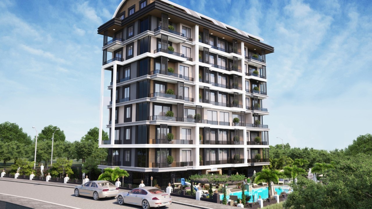 Apartment 1+1 in Alanya, Turkey No. 4547