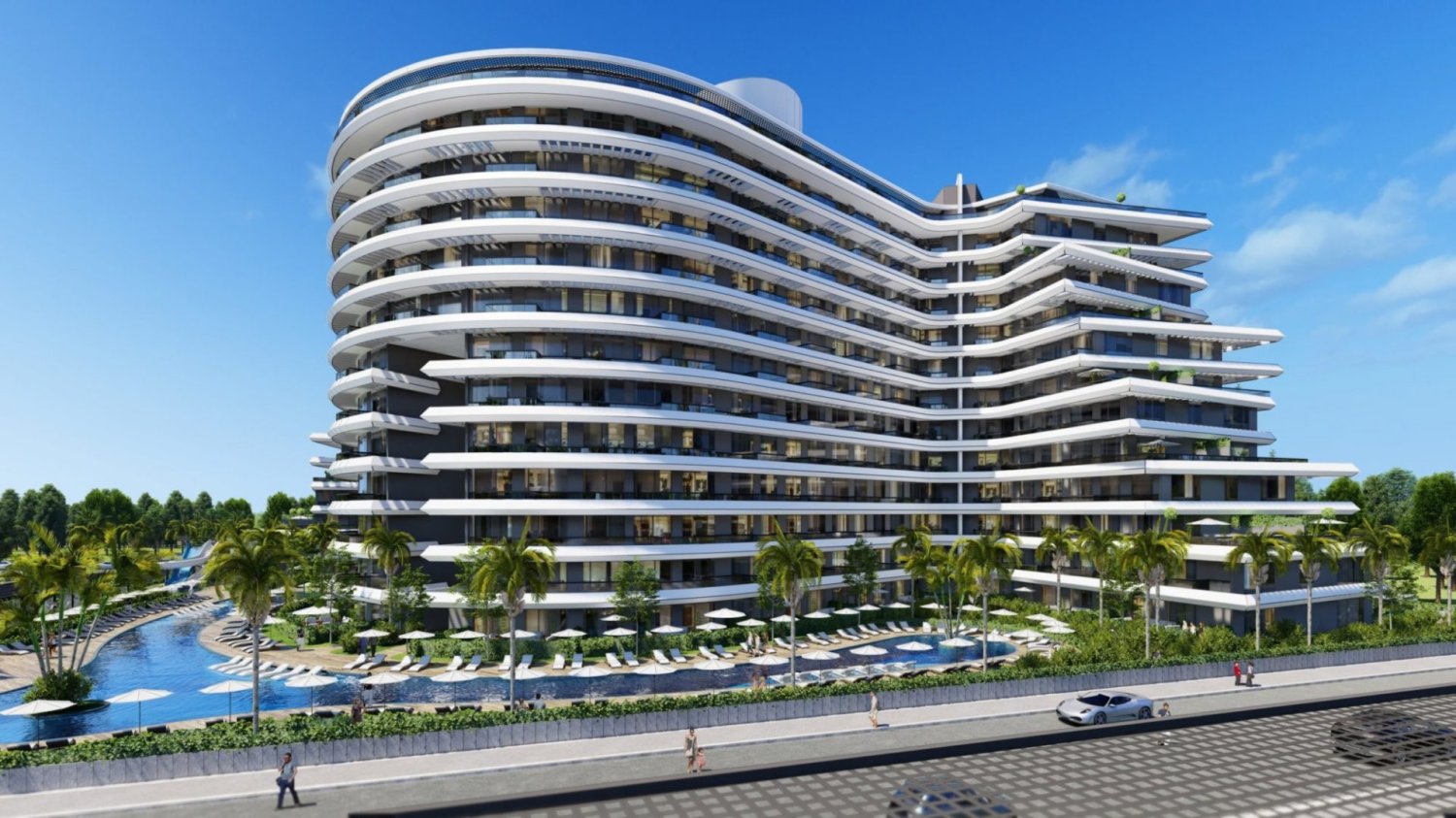 Apartment 1+1 in Antalya, Turkey No. 8705