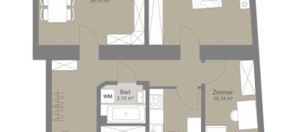 3 rooms Apartment in Dobling, Austria No. 141478 31