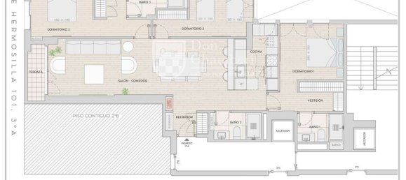 Apartamento de 3 dormitorios en Madrid, Spain No. 120012 12