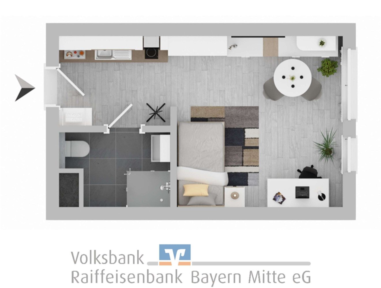 استوديو في Ingolstadt, Germany رقم 253487