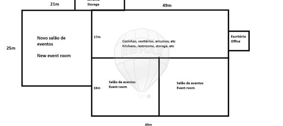 مستودع في Abrantes, Portugal 2588متر مربع رقم 50323 27