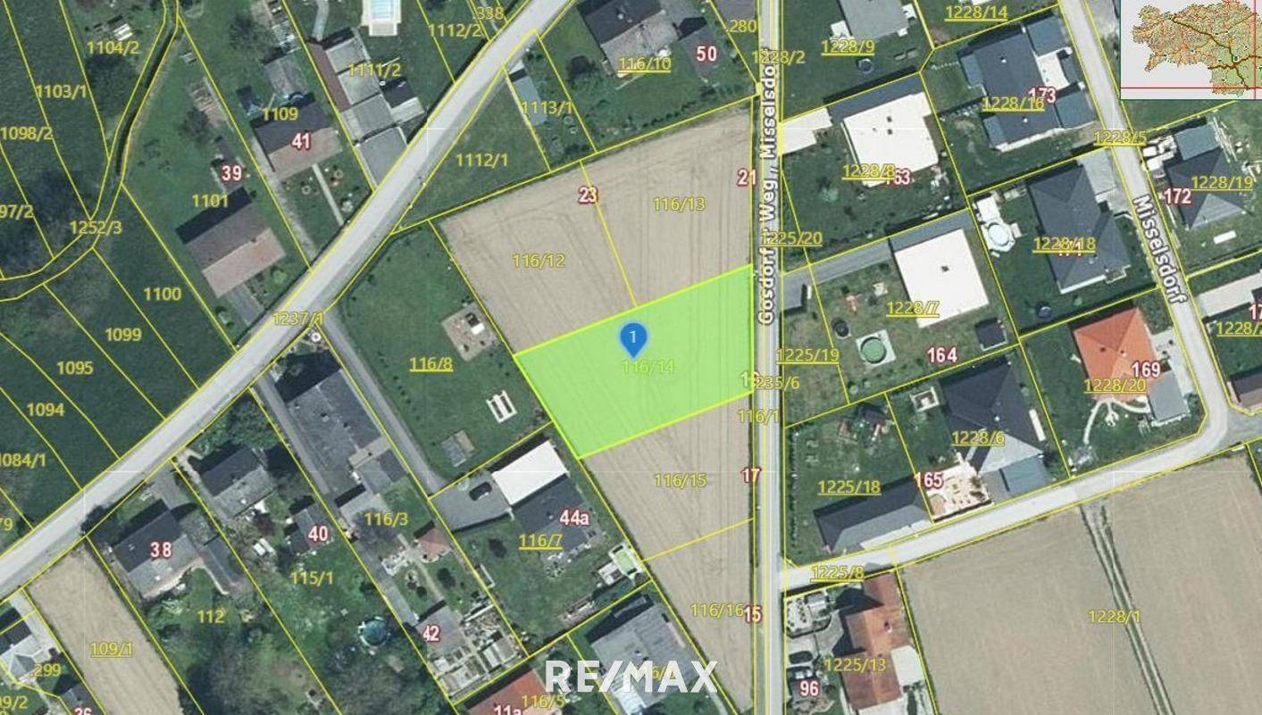  قطعة أرض في Mureck, Austria 1030متر مربع رقم 163201