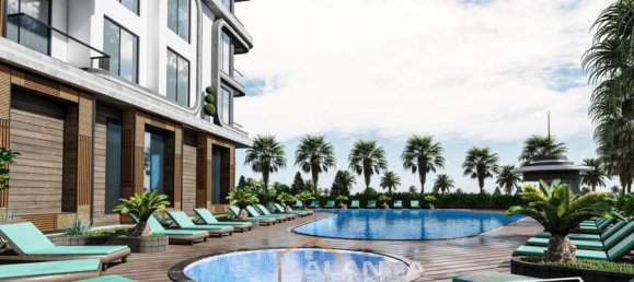 Квартира 1+1 в Аланья, Турция № 4522 3